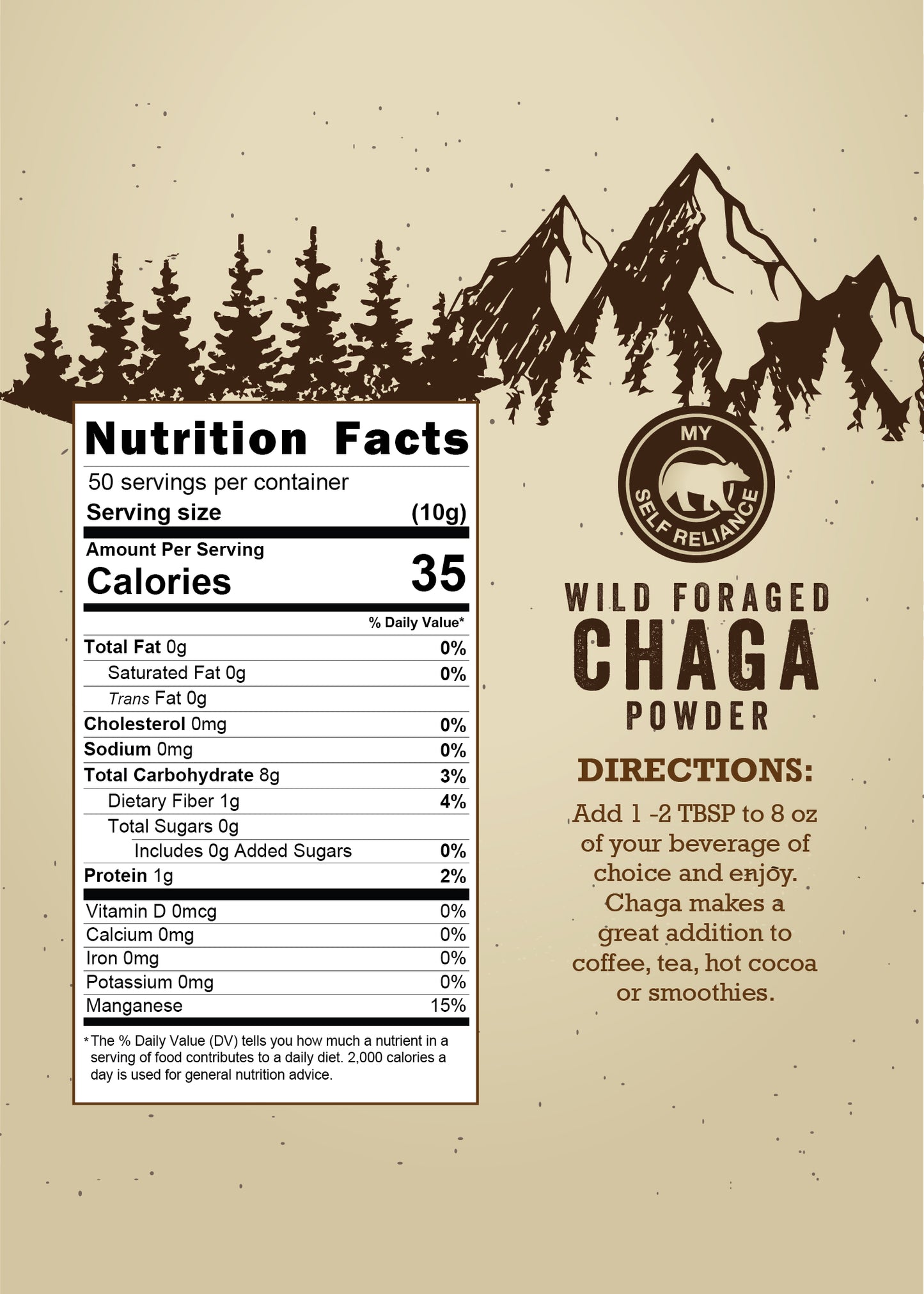 Chaga Powder