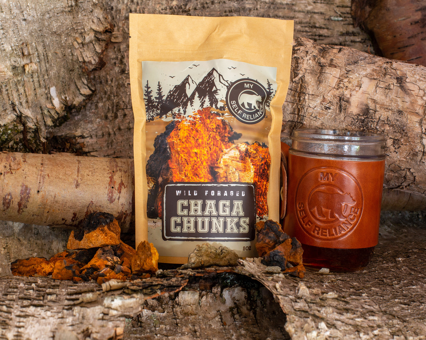 chaga chunks